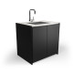 Fontana Dřezová kuchyňská skříňka IGNES | Aqua MID 65
