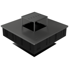 KRATKI Zahradní ohniště s grilem QUADRUM